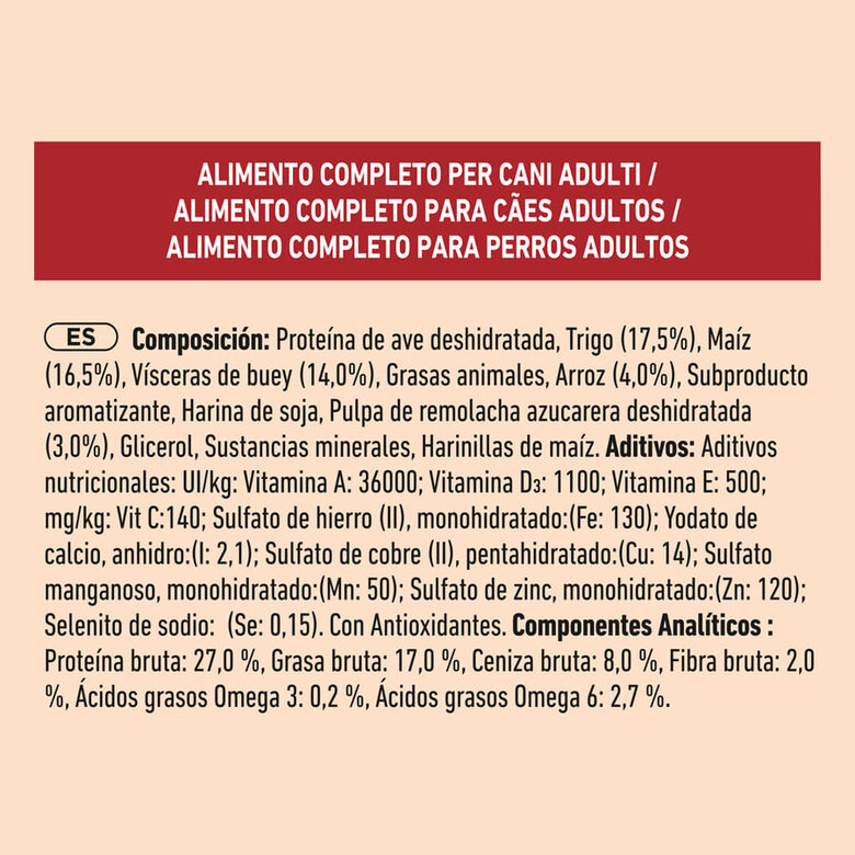 Purina One Mini Adult Bifensis Buey pienso para perros, , large image number null